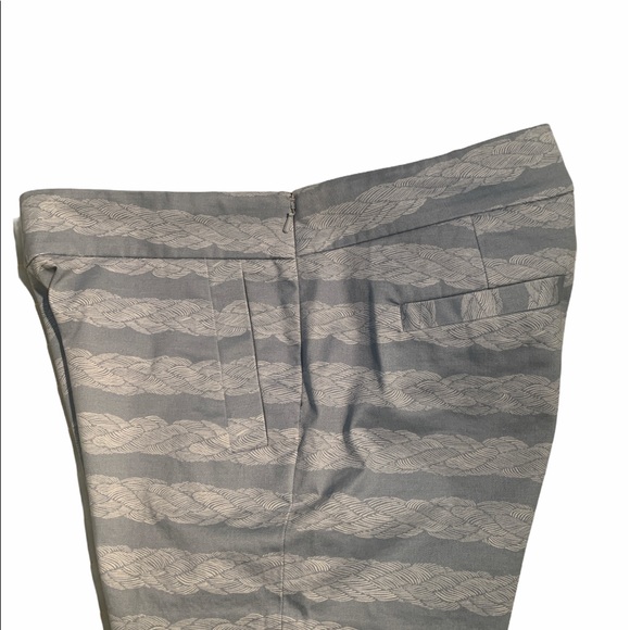 ⭐️J.Crew Stretch Shorts Nautical Rope Side Zipper⭐️ - Picture 6 of 12